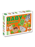 Dětské Baby puzzle plast Afrika