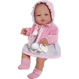 Luxusní dětská panenka-miminko Berbesa Amanda 43 cm