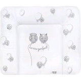 Přebalovací podložka New Baby Emotions bílá 70x50 cm