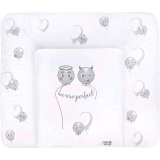 Přebalovací podložka New Baby Emotions bílá 85x70 cm