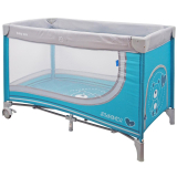 Cestovní postýlka Baby Mix Medvídek blue