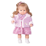Luxusní mluvící dětská panenka-holčička Berbesa Kristýna 52 cm