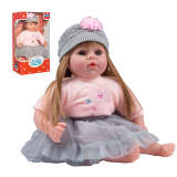 Mluvící a zpívající dětská panenka PlayTo Nina 46cm