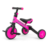 Tříkolka dětská 3v1 Milly Mally Optimus pink