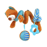Hračka na postýlku plyš Spirála Baby Mix Medvídek modrá