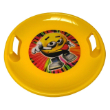 Dětský sněžný talíř BAYO 60 cm žlutý