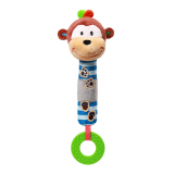 Pískací hračka Baby Ono s kousátkem Opička George