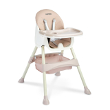 Dětská jídelní židlička 2v1 CARETERO Bill pink
