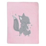 Dětská deka KOALA Foxy pink