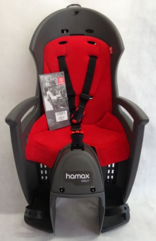 Cyklosedačka HAMAX Smiley red