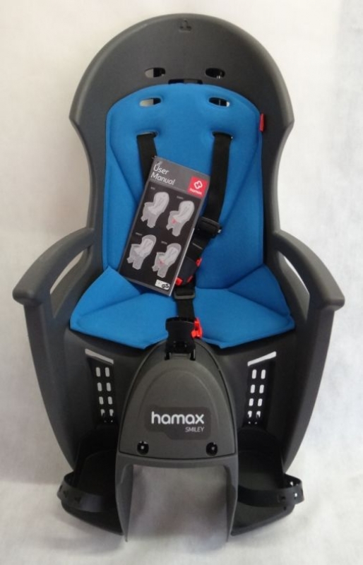 Cyklosedačka HAMAX Smiley blue
