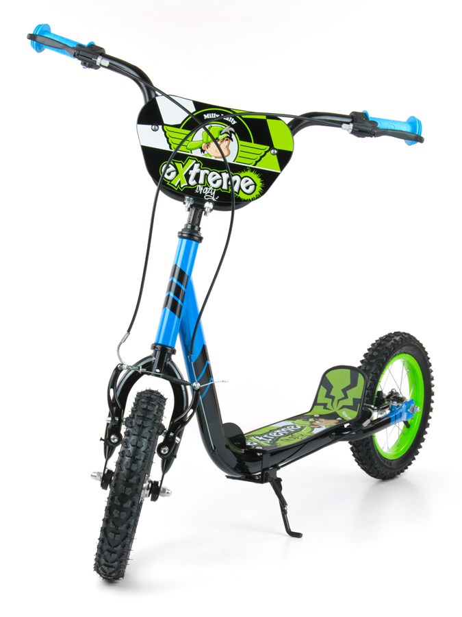 Koloběžka dětská Milly Mally Scooter Extrema blue/green