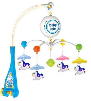 Kolotoč nad postýlku Baby Mix koníci