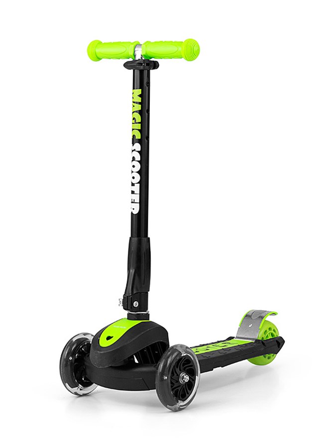 Koloběžka Milly Mally Magic Scooter green