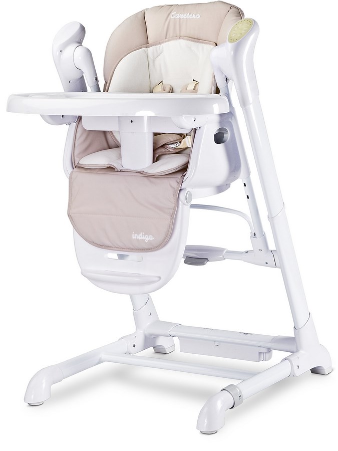 Jídelní židlička 2v1 Caretero INDIGO beige