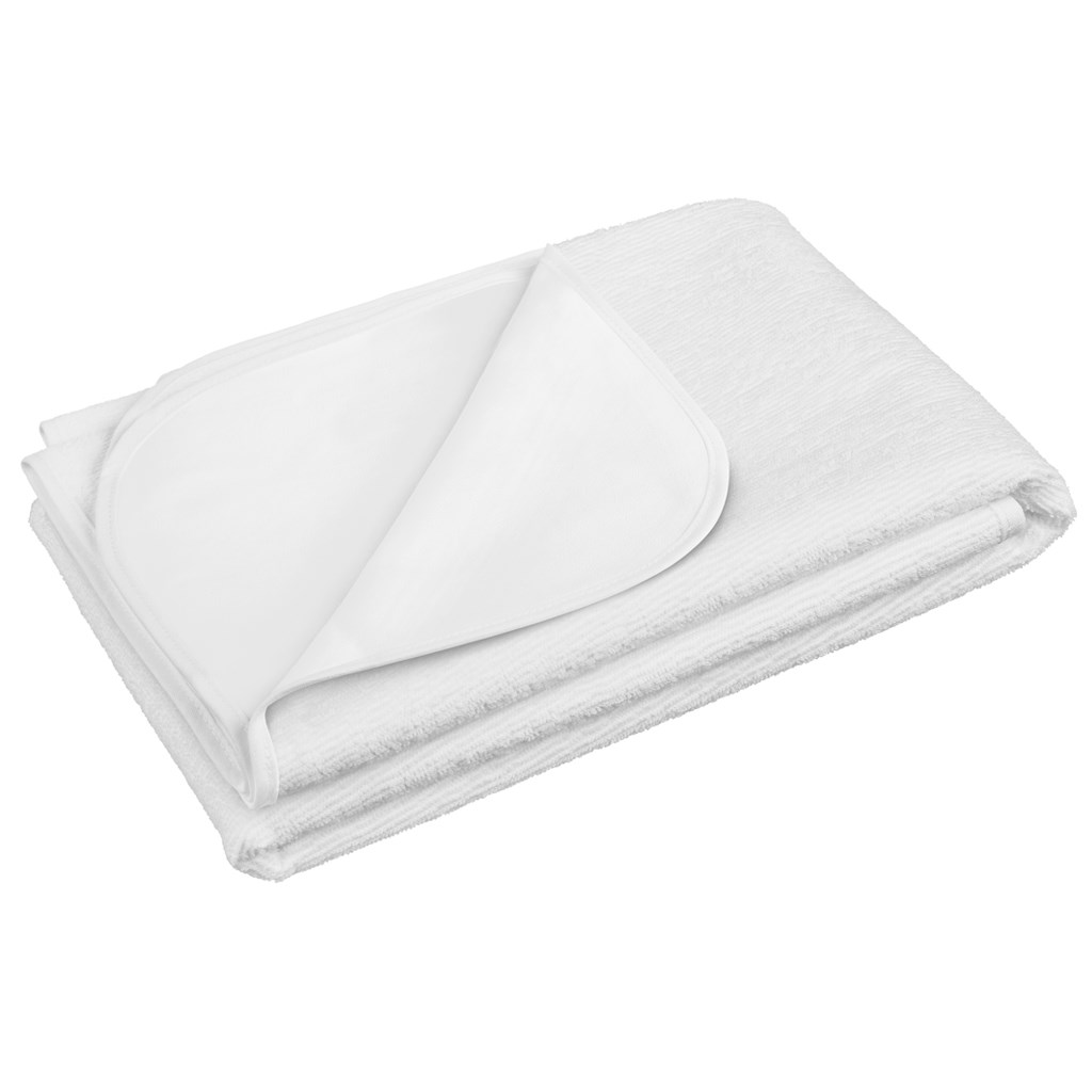 Nepromokavá podložka Akuku froté 40x90 cm bílá