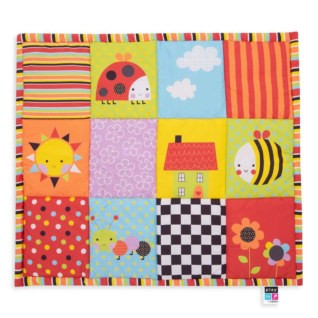 Hrací deka textilní PlayTo 125x110 cm