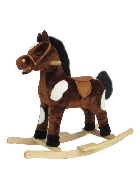 Houpací kůň Baby Mix strakatý