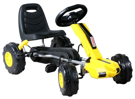 Šlapací auto Buggy XT yellow