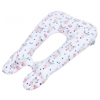 Multifunkční stabilizační polštářek New Baby Králíček