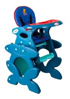 Jídelní židlička ARTI Betty Pejsek Blue Dark