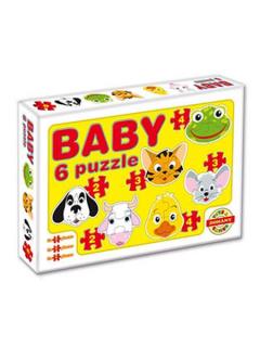 Dětské Baby puzzle plast Domácí zvířátka