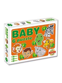 Dětské Baby puzzle plast Afrika