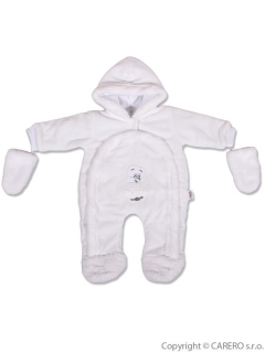 Zimní kombinézka New Baby Ježek 74 white
