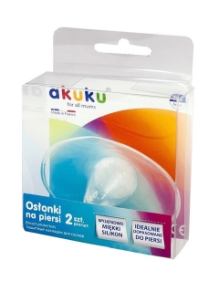 Chrániče prsních bradavek Akuku 2ks