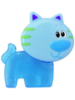 Kousátko chladící Baby Mix Kočička Blue