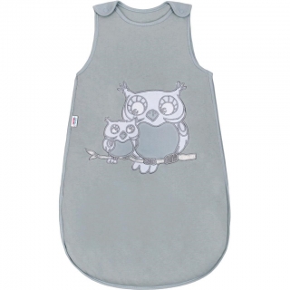 Spací pytel New Baby Sovičky 104 šedý