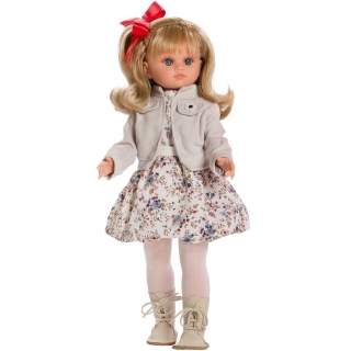 Luxusní dětská panenka-miminko Berbesa Laura 40 cm