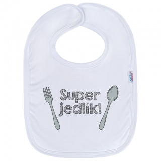 Bryndáček bavlněný New Baby Super jedlík!