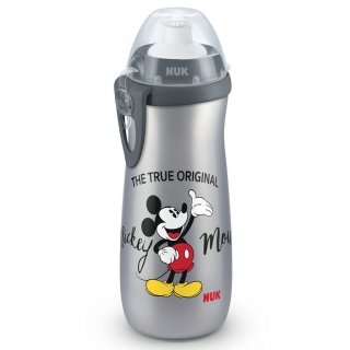 Dětská láhev NUK Sports Cup 450 ml Disney Mickey grey