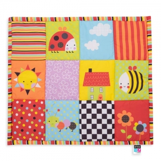 Hrací deka textilní PlayTo 125x110 cm