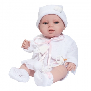 Luxusní dětská panenka-miminko Berbesa Terezka 43 cm