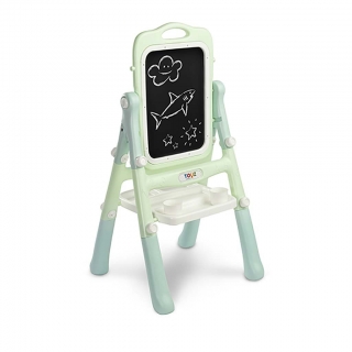 Dětská oboustranná edukační tabule Toyz green