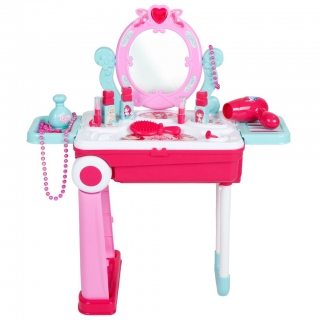 Dětský toaletní stolek Baby Mix v kufříku 2v1