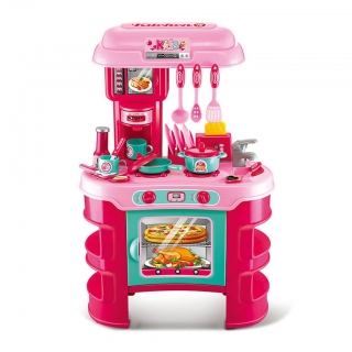 Dětská kuchyňka Baby Mix Little Chef růžová