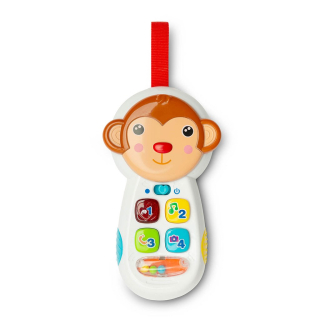 Dětská edukační hračka Toyz Telefon opička