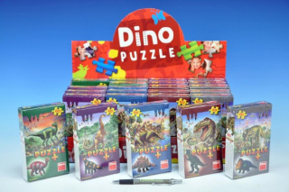 Puzzle Dinosauři 60ks + figurka