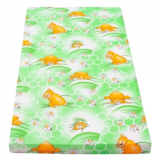 Matrace do postýlky New Baby 120x60 cm molitan-kokos zelená