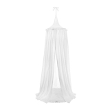 Závěsný stropní luxusní baldachýn-nebesa + podložka Belisima bílé